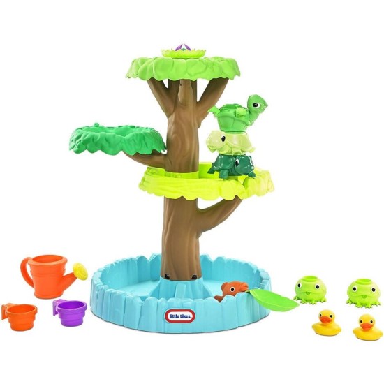 Little Tikes Magic Flower Wassertisch mit blühender Blume und mehr als 10 Zubehörteilen, mehrfarbig, (Modell: 651342M), mittel Little Tikes Magic Flower Wassertisch mit blühender Blume und mehr als 10 Zubehörteilen, mehrfarbig, (Modell: 651342M), mittel