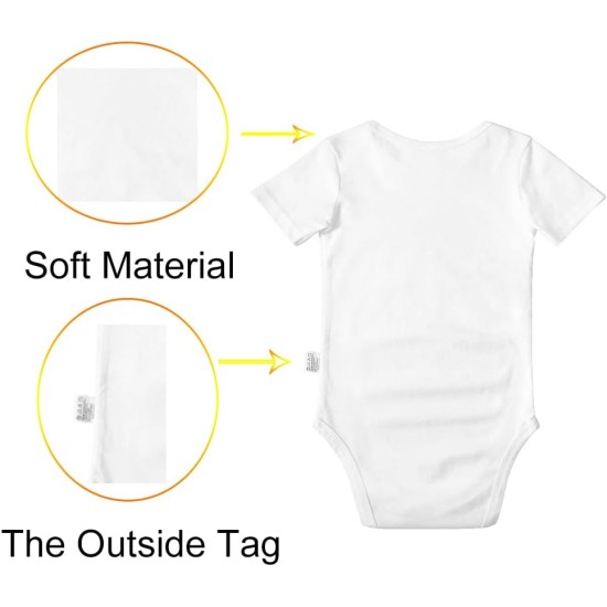 Daday's Future Gaming Buddy Bodys, lustige Babykleidung, niedliche Strampler-Outfits aus Baumwolle für Jungen und Mädchen, 0–24 Monate Daday's Future Gaming Buddy Bodys, lustige Babykleidung, niedliche Strampler-Outfits aus Baumwolle für Jungen und Mädchen, 0–24 Monate