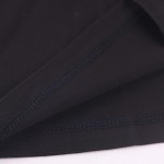 Muscle Alive Herren-Sommer-Lässiges Kurzarm-Henleys-T-Shirt mit einfacher Knopfleiste und einfarbigem V-Ausschnitt