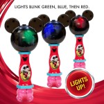 Little Kids Disney Mickey Mouse Licht- und Soundmusik-Blasenstab, inklusive Blasenlösung, Multi (20511)