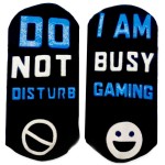 Lustige Gaming-Socken „Do Not Disturb“ als Weihnachtsgeschenk für Teenager, Jungen, Kinder, Männer und Frauen Lustige Gaming-Socken „Do Not Disturb“ als Weihnachtsgeschenk für Teenager, Jungen, Kinder, Männer und Frauen