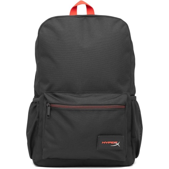 HyperX Delta Gaming Backpack Secure Organization Recycled Materials Travel Ready Black