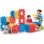 Little Tikes Big Waffelblock-Set – 18 Stück, Blau/Rot/Gelb Little Tikes Big Waffelblock-Set – 18 Stück, Blau/Rot/Gelb