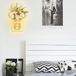 Rustikale Wandleuchten, Einmachglas-Wandleuchten, handgefertigtes Wandkunst-Hängedesign mit ferngesteuerten LED-Lichterketten und weißen Pfingstrosen, Weihnachtsdekoration, Geschenke, Bauernhaus-Heimdekoration, Wohnzimmerleuchten, 2er-Set Rustikale Wandleuchten, Einmachglas-Wandleuchten, handgefertigtes Wandkunst-Hängedesign mit ferngesteuerten LED-Lichterketten und weißen Pfingstrosen, Weihnachtsdekoration, Geschenke, Bauernhaus-Heimdekoration, Wohnzimmerleuchten, 2er-Set