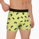 Aueyan Herren-Unterwäsche für Teenager und Jungen, lustige Boxershorts, einzigartige Boxershorts mit kurzem Bein