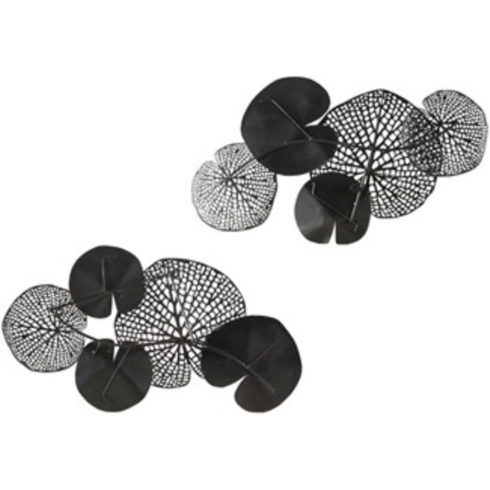 Madison Park Wandkunst-Wohnzimmerdekoration – Lenzie-Metall-Abstrakte Küstendekoration, Wohnakzent, moderne Küche, Esszimmer-Dekoration, fertig zum Aufhängen für Schlafzimmer, 39,9 cm B x 67,9 cm L, mehrfarbig, 2-teilig