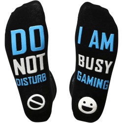 Lustige Gaming-Socken „Do Not Disturb“ als Weihnachtsgeschenk für Teenager, Jungen, Kinder, Männer und Frauen