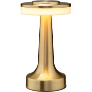 O’Bright tragbare LED-Tischlampe mit Berührungssensor, 3 Helligkeitsstufen, wiederaufladbarer Akku für bis zu 48 Stunden Nutzung, Nachtlicht für Kinderzimmer, Nachttischlampe, Nachttischlampe (Gold)