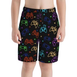 Jungen-Badehose mit Kompressionsfutter, Badeshorts, Badebekleidung, schnelltrocknend, Jungen-Badeanzug, Strand-Badeanzug für Kleinkinder