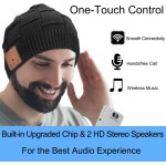 Bluetooth Beanie Hat Headphones Unique Tech Gifts Stocking Stuffer
