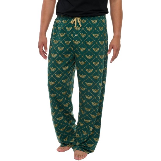 Nintendo Herren-Lounge-Hose, Legend of Zelda Super Mario-Pyjamahose