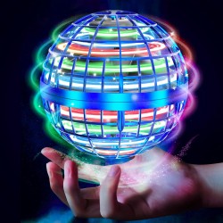 Tikduck Flying Orb Ball 2026 Spielzeug, schwebender Bumerang-Spinner, handgesteuerte Mini-Drohne, kosmischer Globus, dreht sich für Kinder und Erwachsene, Geburtstagsgeschenk im Freien, cooles Zeug für Jungen und Mädchen ab 6, 7, 8, 9 und 10 Jahren