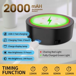 3er-Pack Bilderleuchten für die Wand, wiederaufladbare batteriebetriebene Wandleuchten, Bilderrahmenleuchten mit 3 Beleuchtungsmodi, kabellose magnetische Malleuchte mit Fernbedienung und Timer (schwarz, 3er-Pack) 3er-Pack Bilderleuchten für die Wand, wiederaufladbare batteriebetriebene Wandleuchten, Bilderrahmenleuchten mit 3 Beleuchtungsmodi, kabellose magnetische Malleuchte mit Fernbedienung und Timer (schwarz, 3er-Pack)