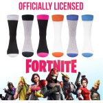 FORTNITE Fun: 6er-Pack hohe Socken für Jungen und Teenager – lebendige Gaming-Designs, bequeme Passform, langlebige Materialien