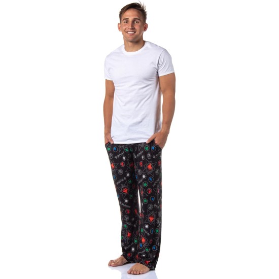 Magic: The Gathering Mana-Symbole-Kartenspiel-Schlafanzughose für Herren