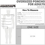 Minecraft-Hoodie-Decke für Männer und Jugendliche – gemütlicher, übergroßer Fleece-Hoodie, Einheitsgröße, Sherpa-Kapuze – Geschenke für Männer Minecraft-Hoodie-Decke für Männer und Jugendliche – gemütlicher, übergroßer Fleece-Hoodie, Einheitsgröße, Sherpa-Kapuze – Geschenke für Männer