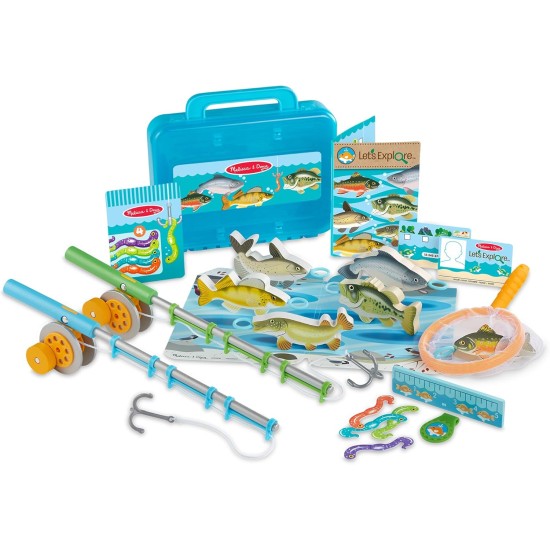 Melissa & Doug Let's Explore Fishing Spielset – 21 Teile – FSC-zertifiziert Melissa & Doug Let's Explore Fishing Spielset – 21 Teile – FSC-zertifiziert