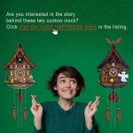 Kuckucksuhr für Wandkunst: 12 Melodien, Lautstärkeregelung, Nachtmodus, Deutschland-Stil, Schwarzwald-Retro, traditionelle handgefertigte Holzhaus-Heimdekoration, Geschenke für die Familie (22,1 x 58,4 cm) Kuckucksuhr für Wandkunst: 12 Melodien, Lautstärkeregelung, Nachtmodus, Deutschland-Stil, Schwarzwald-Retro, traditionelle handgefertigte Holzhaus-Heimdekoration, Geschenke für die Familie (22,1 x 58,4 cm)