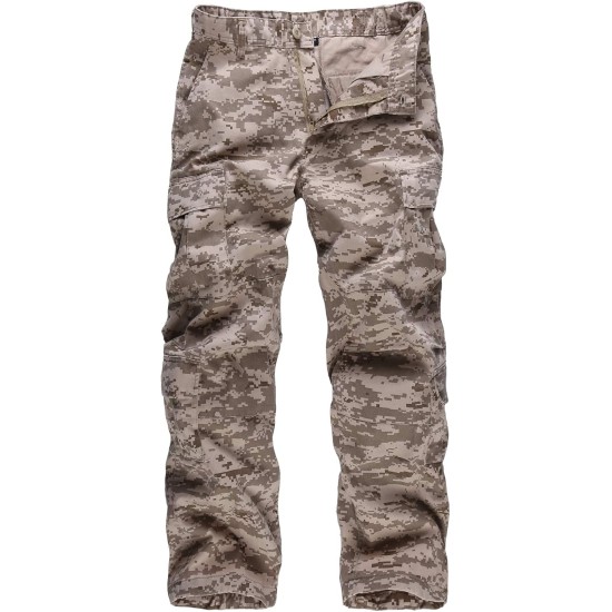 BACKBONE Herren-Cargohose im Vintage-Stil, Militär, Army, Airborne Trooper