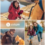 SIMARI Winterhandschuhe für Damen und Herren, Ski- und Schneehandschuhe, Innenfutter, warm, Touchscreen, Anzug zum Laufen, Radfahren, Radfahren, Wandern, Fahren, Spazierengehen, Tippen, Arbeiten im Gefrierschrank, Sport, Fußball, Schießen, Spielen 102