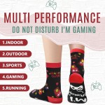 Osterkorbfüller für Teenager, Jungen, Kinder, Männer, lustige Gaming-Socken, Geburtstags-Ostergeschenke für Teenager, Kinder, Männer, Erwachsene, Sohn