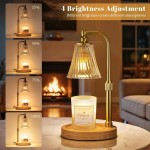 Kerzenwärmerlampe mit Timer, dimmbar, Geburtstagsgeschenke für Frauen, Mutter, Schwester, höhenverstellbarer Wachsschmelzwärmer für Glaskerzen, Einweihungsgeschenke für neues Zuhause, ideal für Büro, Wohnheim, Schlafzimmer, Heimdekoration Kerzenwärmerlampe mit Timer, dimmbar, Geburtstagsgeschenke für Frauen, Mutter, Schwester, höhenverstellbarer Wachsschmelzwärmer für Glaskerzen, Einweihungsgeschenke für neues Zuhause, ideal für Büro, Wohnheim, Schlafzimmer, Heimdekoration
