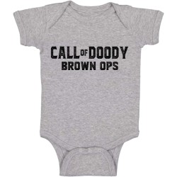 Call Of Doody Brown Ops – Lustiger Baby-Essentials-Body – Baby-Outfit, lustige Kleidung für Neugeborene