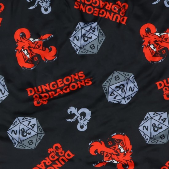 INTIMO Dungeons and Dragons Herren-Boxershorts mit D20-Würfel- und D&D-Logo für Erwachsene, lange Beinunterwäsche INTIMO Dungeons and Dragons Herren-Boxershorts mit D20-Würfel- und D&D-Logo für Erwachsene, lange Beinunterwäsche