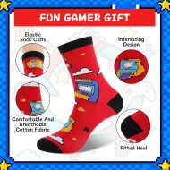 5 Paar lustige Gamer-Socken für Teenager, Jungen, Vater, Sohn, Ehemann, Väter, bitte nicht stören, Spielstart, Strumpffüller, Geburtstag, Valentinstag, Weihnachten 5 Paar lustige Gamer-Socken für Teenager, Jungen, Vater, Sohn, Ehemann, Väter, bitte nicht stören, Spielstart, Strumpffüller, Geburtstag, Valentinstag, Weihnachten