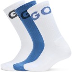 HUGO Herren-Socken aus gerippter Baumwolle mit kräftigem Logo im 3er-Pack HUGO Herren-Socken aus gerippter Baumwolle mit kräftigem Logo im 3er-Pack
