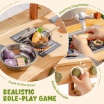 ROBOTIME Matschküche für Kinder im Freien – Outdoor-Matschküche aus Holz mit Spüle und Stauraum – Outdoor-Spielküche für Jungen und Mädchen ab 3 Jahren ROBOTIME Matschküche für Kinder im Freien – Outdoor-Matschküche aus Holz mit Spüle und Stauraum – Outdoor-Spielküche für Jungen und Mädchen ab 3 Jahren