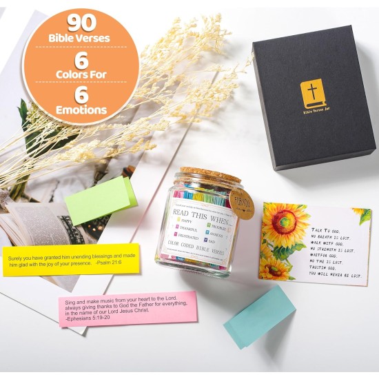 Glas mit Bibelversen, Lies mich, wenn Bibelverse im Glas für tägliche Ermutigung, inspirierendes Gebet und Reflexion, Abschlussgeschenk für sie, Geschenke für Mutter von Tochter und Sohn, christliche Geschenke für Frauen Glas mit Bibelversen, Lies mich, wenn Bibelverse im Glas für tägliche Ermutigung, inspirierendes Gebet und Reflexion, Abschlussgeschenk für sie, Geschenke für Mutter von Tochter und Sohn, christliche Geschenke für Frauen