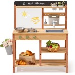 ROBOTIME Matschküche für Kinder im Freien – Outdoor-Matschküche aus Holz mit Spüle und Stauraum – Outdoor-Spielküche für Jungen und Mädchen ab 3 Jahren ROBOTIME Matschküche für Kinder im Freien – Outdoor-Matschküche aus Holz mit Spüle und Stauraum – Outdoor-Spielküche für Jungen und Mädchen ab 3 Jahren