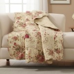 Greenland Home Fashions Antique Rose – klassisches traditionelles Blumenmuster – gesteppte Überwurfdecke aus 100 % Baumwolle, 127 x 152 cm, Ecru Greenland Home Fashions Antique Rose – klassisches traditionelles Blumenmuster – gesteppte Überwurfdecke aus 100 % Baumwolle, 127 x 152 cm, Ecru