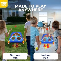 TOY Life Sitzsäcke werfen Karnevalsspiele, Cornhole, Outdoor-Spielzeug für Kinder im Alter von 4–8 Jahren, Hinterhofspiel für Sport und Outdoor-Spiele, Outdoor-Spielzeug für Kinder im Alter von 5–7 Jahren, Familien-Rasenhof-Spiele, Geburtstagsfeier, Gesch TOY Life Sitzsäcke werfen Karnevalsspiele, Cornhole, Outdoor-Spielzeug für Kinder im Alter von 4–8 Jahren, Hinterhofspiel für Sport und Outdoor-Spiele, Outdoor-Spielzeug für Kinder im Alter von 5–7 Jahren, Familien-Rasenhof-Spiele, Geburtstagsfeier, Gesch