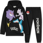 Pokemon-Trainingsanzug-Set für Jungen, Teenager, 2-teilige Hoodie-Jogginghose, Anime-Hoodie-Jogginghose, Kinderkleidung, Teenager-Bekleidung, Geschenke für Jungen Pokemon-Trainingsanzug-Set für Jungen, Teenager, 2-teilige Hoodie-Jogginghose, Anime-Hoodie-Jogginghose, Kinderkleidung, Teenager-Bekleidung, Geschenke für Jungen