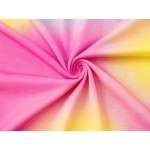 Tebbis Nachthemd für Teenager/kleine Mädchen – Sommer-Nachtwäsche mit kurzen Ärmeln, trendiges Batik-Nachthemd mit Spiralmuster, Pyjama, Größe 6–16