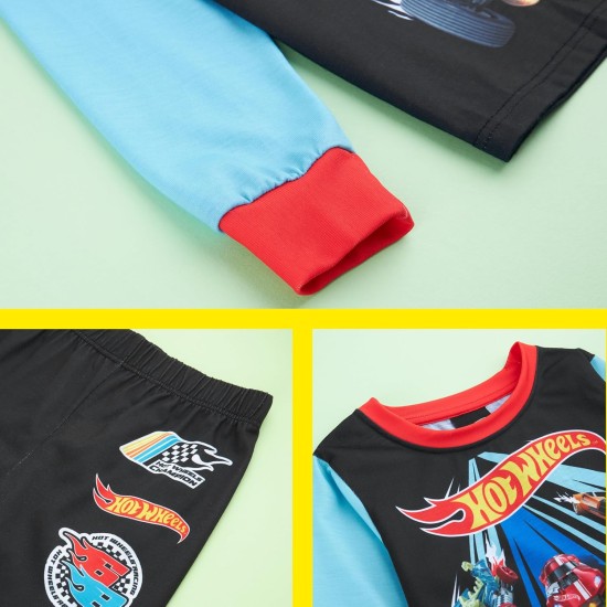 Holen Sie sich Trend-Pyjama-Set für Jungen, Teenager-Langarm-PJs für Kinder, weiche Loungewear, gemütliche Nachtwäsche, Nachtwäsche, Gamer-Geschenke für Jungen