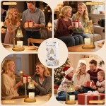 Kerzenwärmerlampe mit Timer, dimmbar, Geburtstagsgeschenke für Frauen, Mutter, Schwester, höhenverstellbarer Wachsschmelzwärmer für Glaskerzen, Einweihungsgeschenke für neues Zuhause, ideal für Büro, Wohnheim, Schlafzimmer, Heimdekoration Kerzenwärmerlampe mit Timer, dimmbar, Geburtstagsgeschenke für Frauen, Mutter, Schwester, höhenverstellbarer Wachsschmelzwärmer für Glaskerzen, Einweihungsgeschenke für neues Zuhause, ideal für Büro, Wohnheim, Schlafzimmer, Heimdekoration