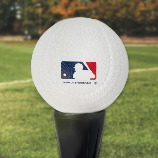 Franklin Sports Foam Baseballs - Soft Foam Practice Baseballs for Kids - Perfect for Hitting and Indoor or Outdoor Play - 3 Pack - Official MLB Licensed Product
