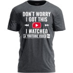 Lustiges DIY-Reparaturmechaniker-T-Shirt für Männer – Ich habe mir ein YouTube-Video-Shirt angesehen Lustiges DIY-Reparaturmechaniker-T-Shirt für Männer – Ich habe mir ein YouTube-Video-Shirt angesehen