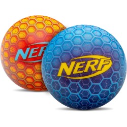 NERF Super High Bounce Ball – 2 Bälle im Lieferumfang enthalten – langlebig und leicht für Spaß im Innen- und Außenbereich