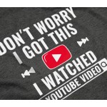 Lustiges DIY-Reparaturmechaniker-T-Shirt für Männer – Ich habe mir ein YouTube-Video-Shirt angesehen Lustiges DIY-Reparaturmechaniker-T-Shirt für Männer – Ich habe mir ein YouTube-Video-Shirt angesehen