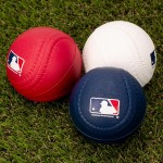 Franklin Sports Foam Baseballs - Soft Foam Practice Baseballs for Kids - Perfect for Hitting and Indoor or Outdoor Play - 3 Pack - Official MLB Licensed Product