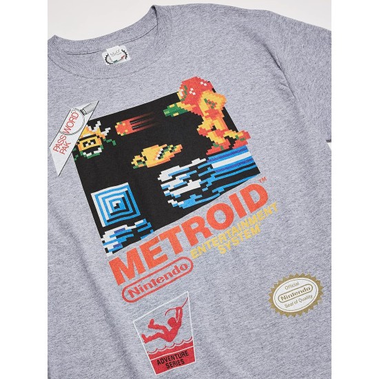 Nintendo Herren Vintage Metroid T-ShirtT-Shirt Nintendo Herren Vintage Metroid T-ShirtT-Shirt